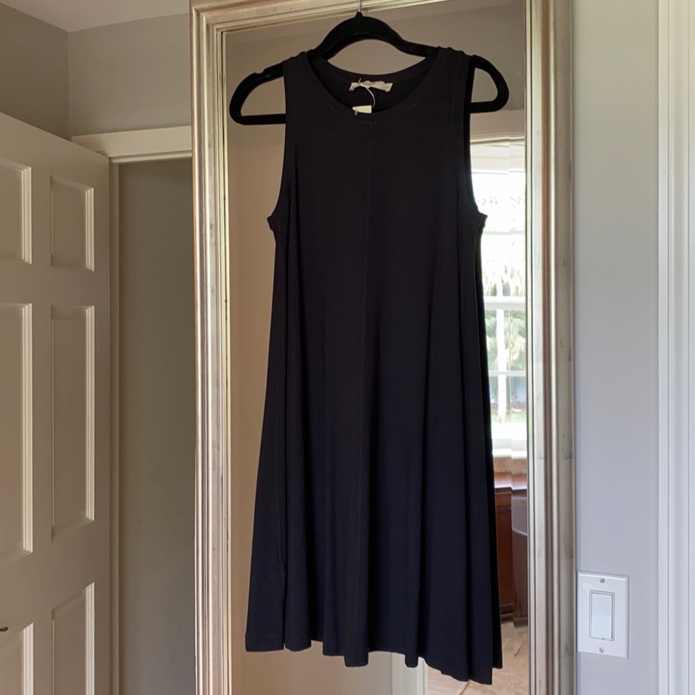 MP NWT Ann Taylor Loft Swing Dress Black